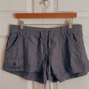 Linen shorts